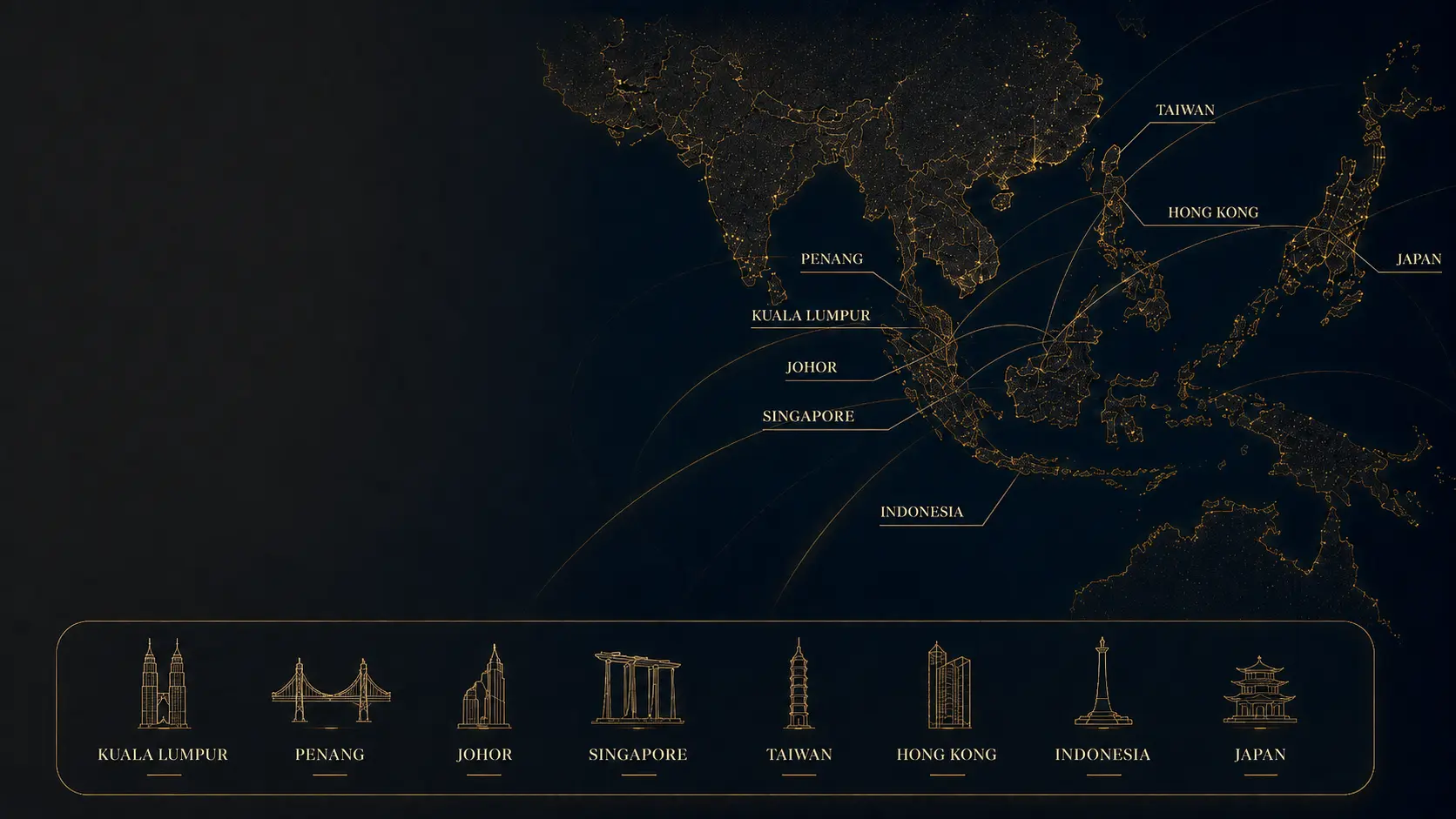 Global Presence Map